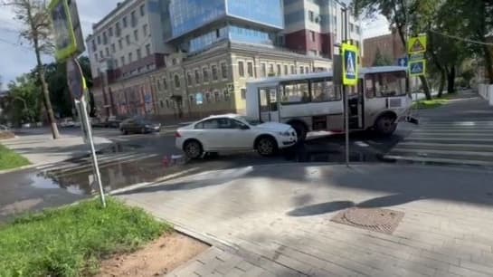Стало известно состояние пострадавших в ДТП с автобусом на улице Минина