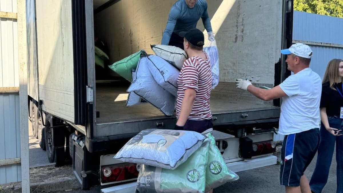 10 тонн гуманитарной помощи отправила Нижегородская область в Курск