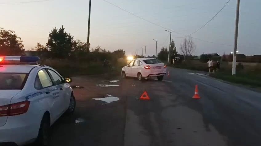 Подростки пострадали в ДТП с мотоциклом и авто в Нижегородской области