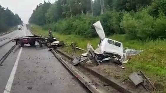 Водитель уснул за рулем и попал в ДТП в Нижегородской области