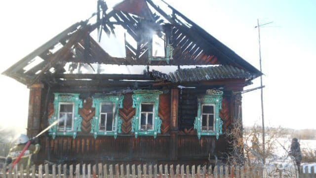Труп мужчины обнаружили после пожара в Нижегородской области