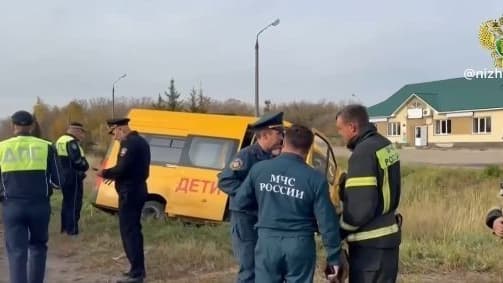 Нижегородский Минздрав рассказал о пострадавших в ДТП со школьным автобусом