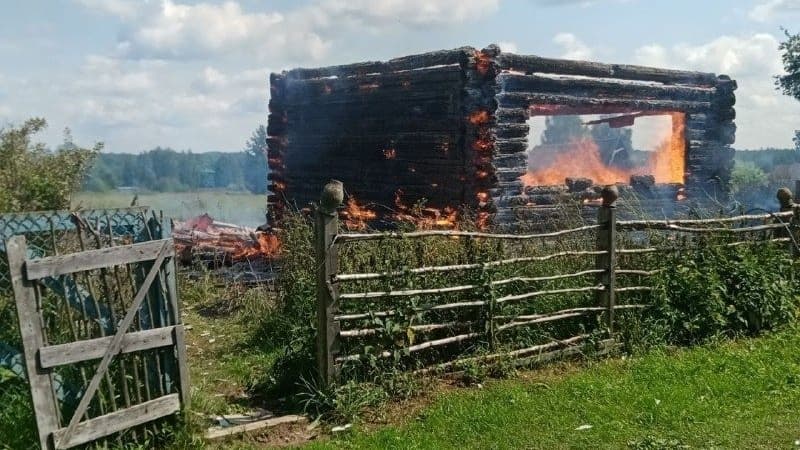 Труп обнаружен на месте пожара в Нижегородской области