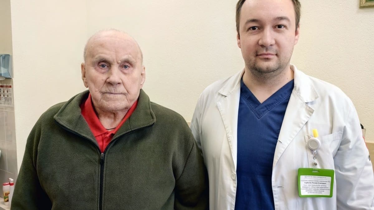 Врачи ПИМУ поставили 103-летнего ветерана на ноги перед Днем Победы