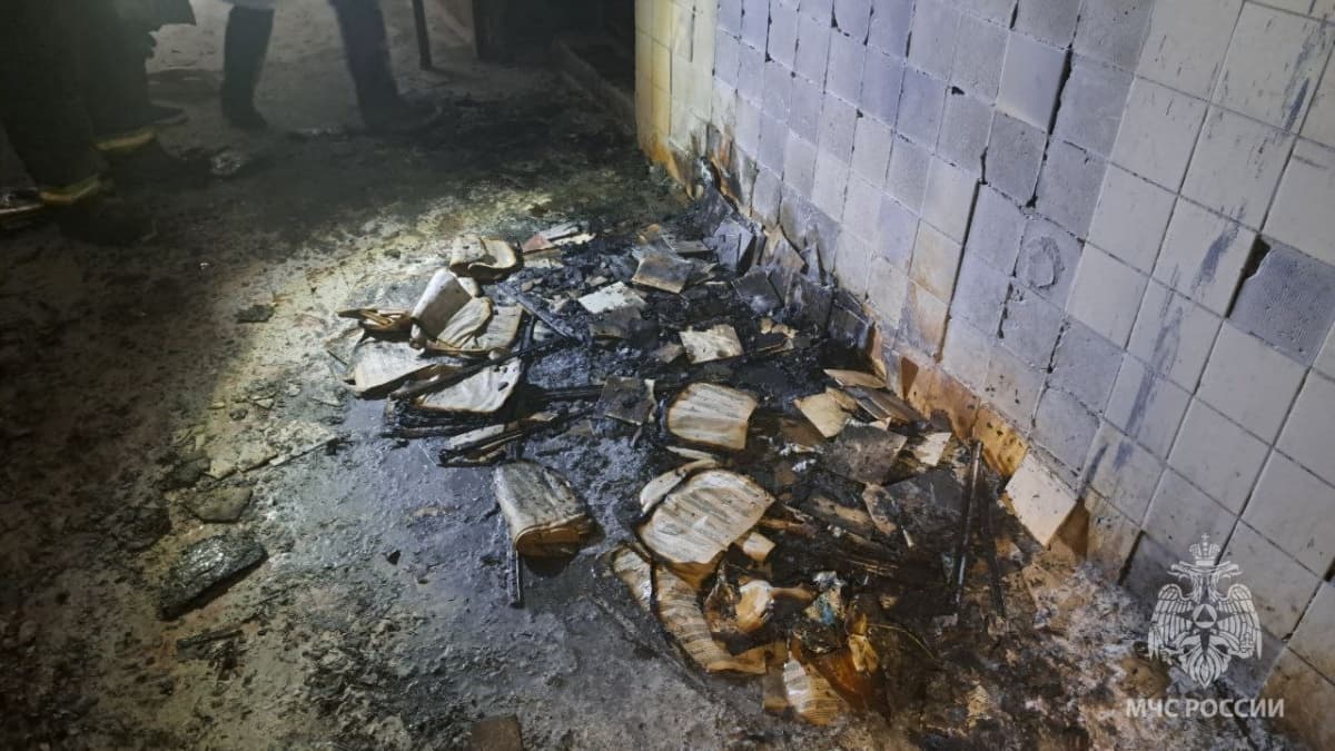 Пожар вспыхнул в больнице им. Семашко в Нижнем Новгороде
