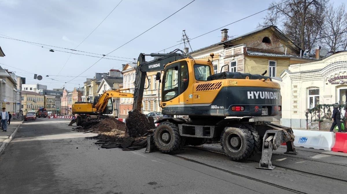 Власти объяснили ужасные пробки вокруг Сенной в Нижнем Новгороде