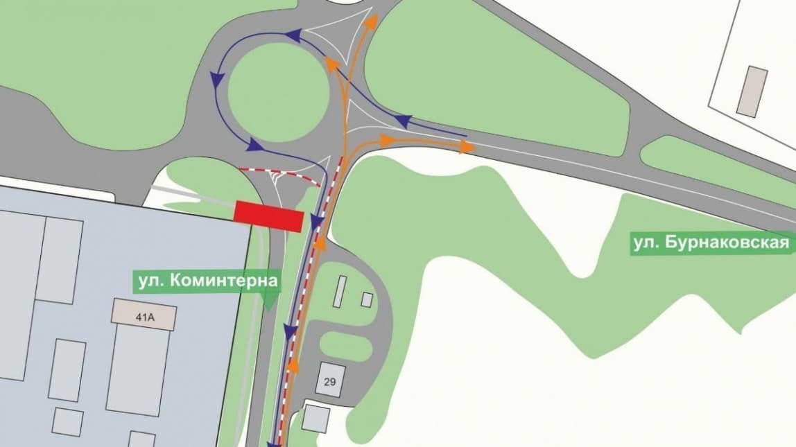 Участок улицы Коминтерна перекроют с 1 августа в Нижнем Новгороде