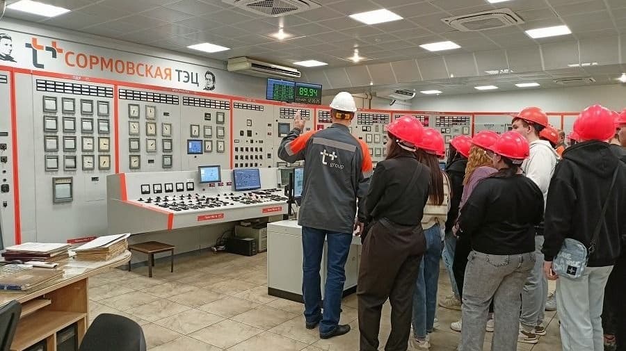 Сормовскую ТЭЦ посетили студенты-энергетики Балахнинского филиала ННГУ