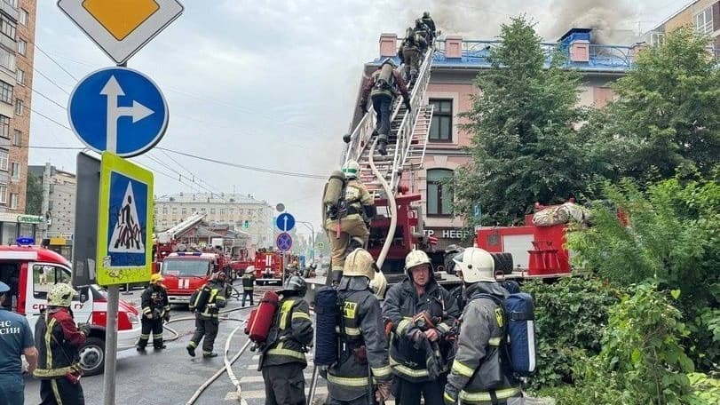 Частная клиника в центре Нижнего Новгорода приостановила работу после пожара