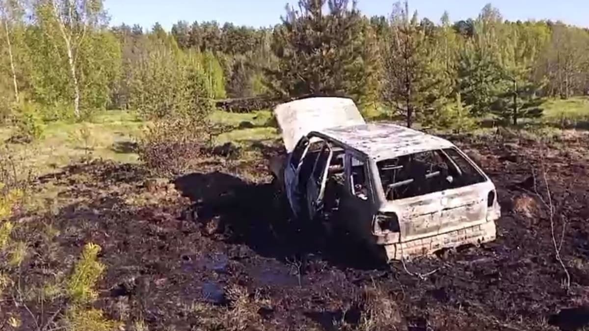 Мужчина сгорел в машине в Нижегородской области