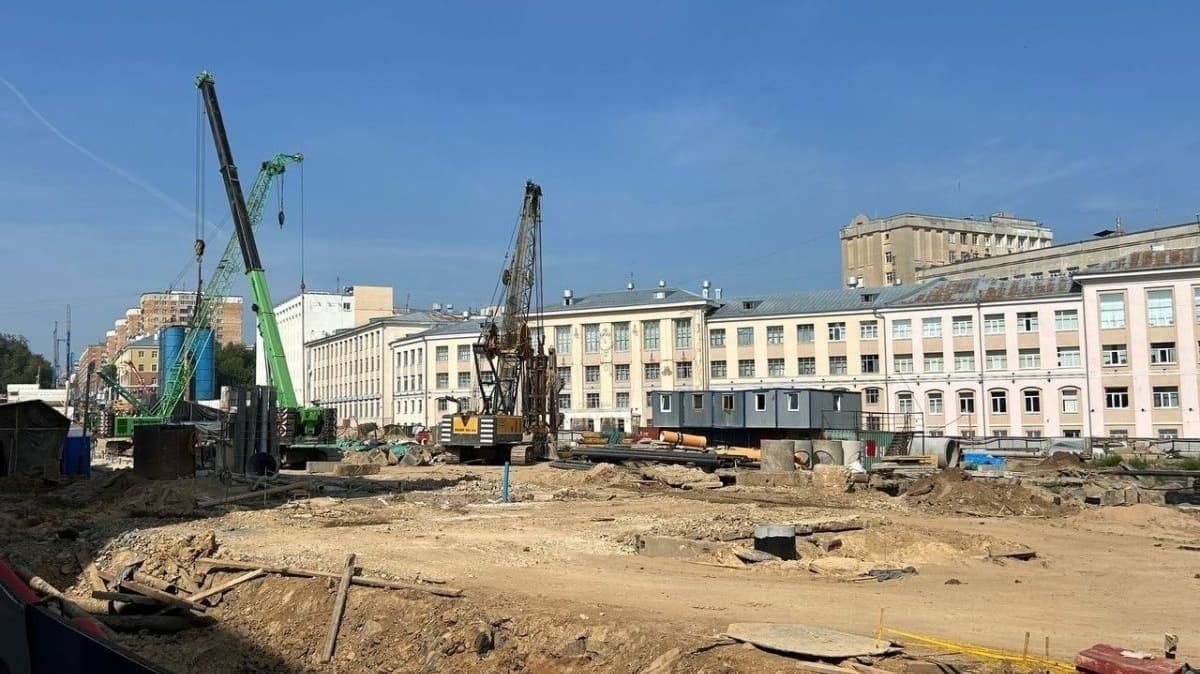 Строительство метро в Нижнем Новгороде идет с отставанием от графика