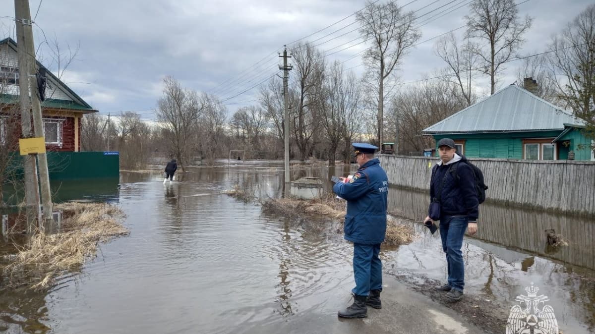 Шесть дорог затоплены в Нижегородской области из-за паводка