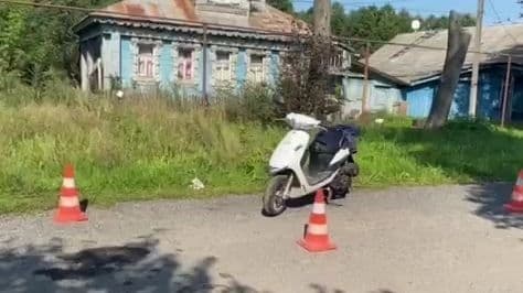 Пьяный водитель скутера пострадал в ДТП в Балахне
