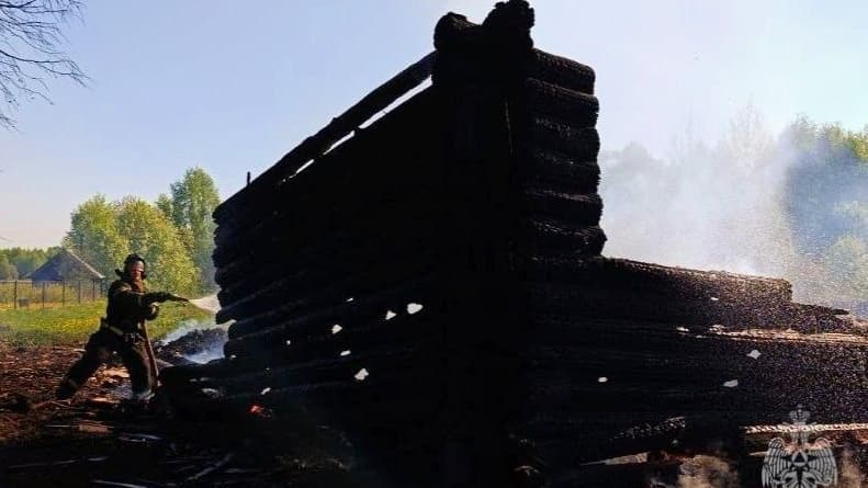 Молодой мужчина погиб на пожаре в Нижегородской области