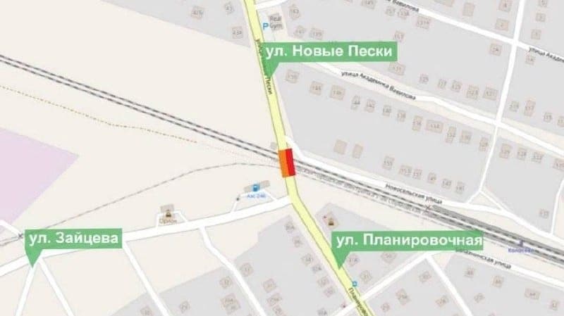 Ж/д переезд в Сормовском районе частично перекроют на два дня