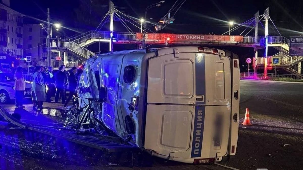 Один человек погиб в ДТП с полицейским автомобилем в Кстовском районе
