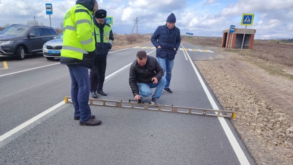 Ремонт дороги в Перевозском округе завершился раньше на четыре месяца