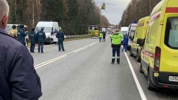 Пострадавших при падении вертолета выписали из больницы в Нижнем Новгороде