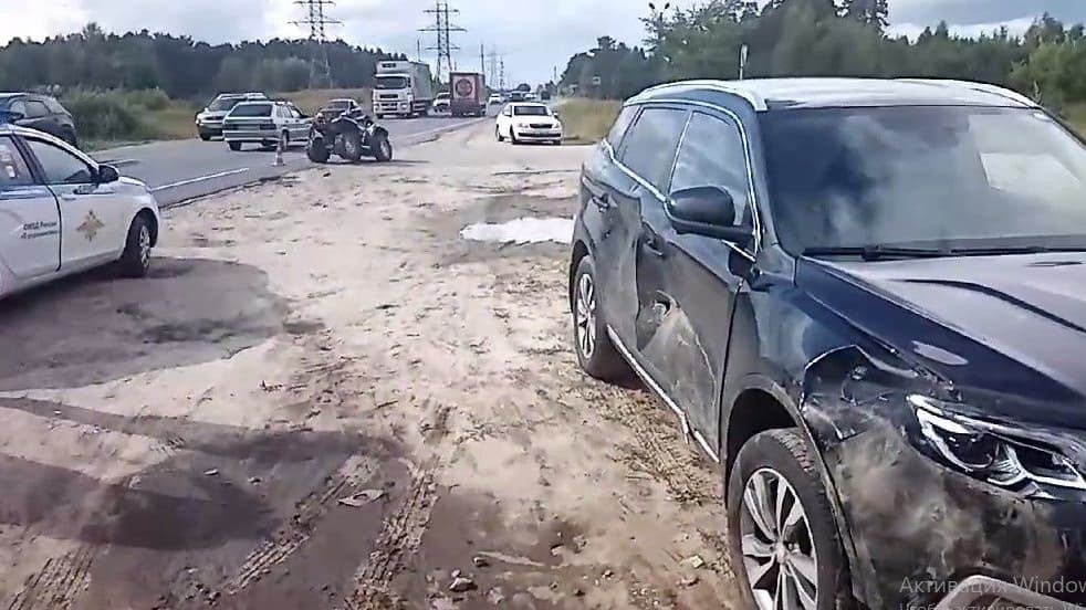 Двое подростков на квадроцикле пострадали в ДТП под Нижним Новгородом