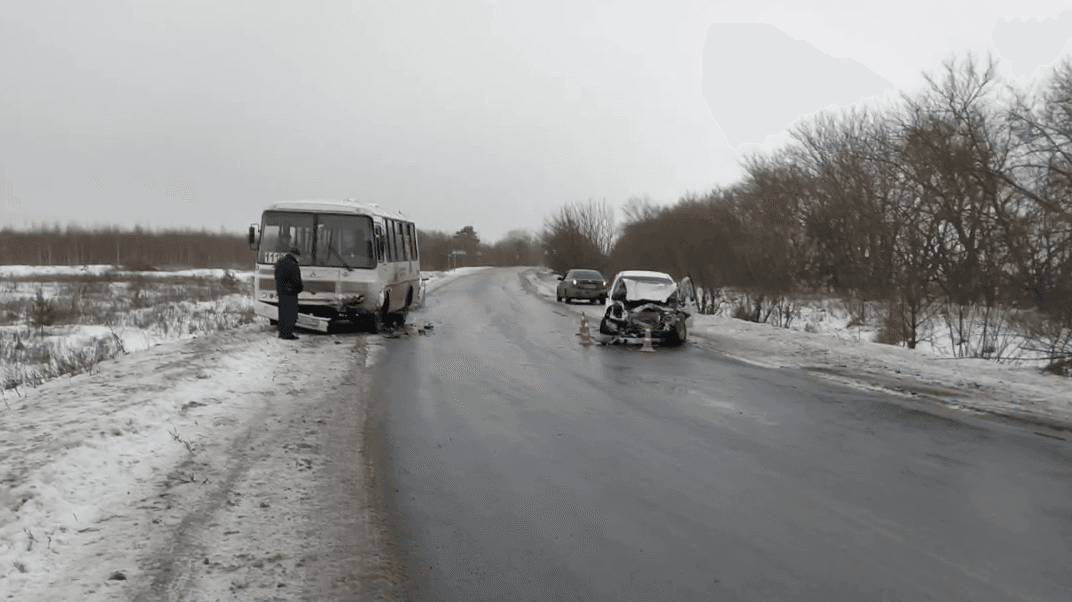 Женщина на иномарке устроила ДТП с автобусом в Богородском округе