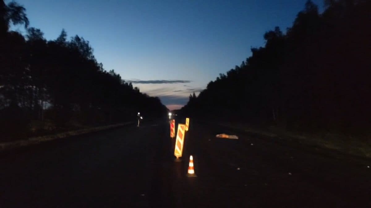 Автомобиль задавил лежащего на трассе М-7 мужчину в Нижегородской области