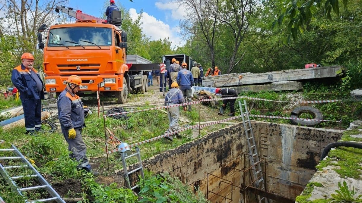 Воду жителям двух районов Нижнего Новгорода вернули раньше срока