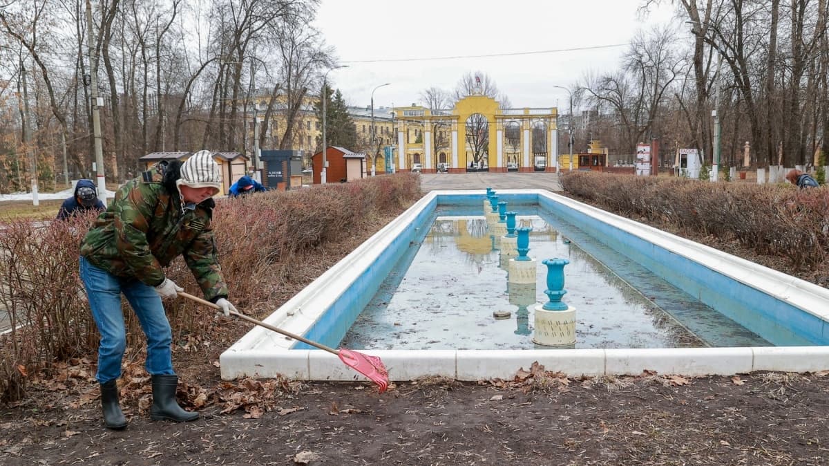 Подготовка к парковому сезону началась в Нижнем Новгороде