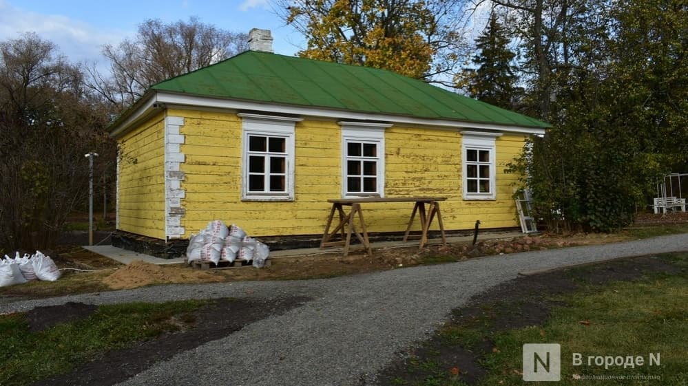 Реставрация «Баньки» и «Барской кухни» завершилась в Большом Болдине