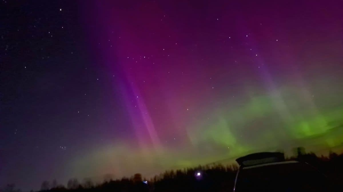 Северное сияние наблюдали нижегородцы в ночь на 17 апреля