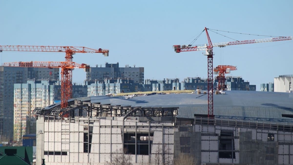 Труп геодезиста нашли на стройплощадке Ледового дворца на Стрелке