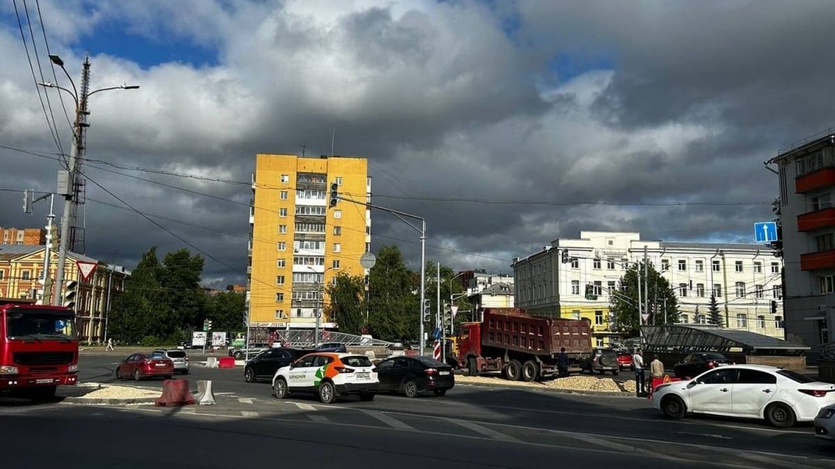 Схема движения изменится в районе площади Лядова с 19 июля