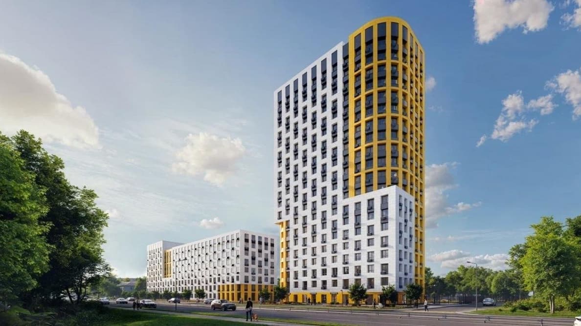 Высотку с радиусными окнами возведут в Московском районе к 2027 году