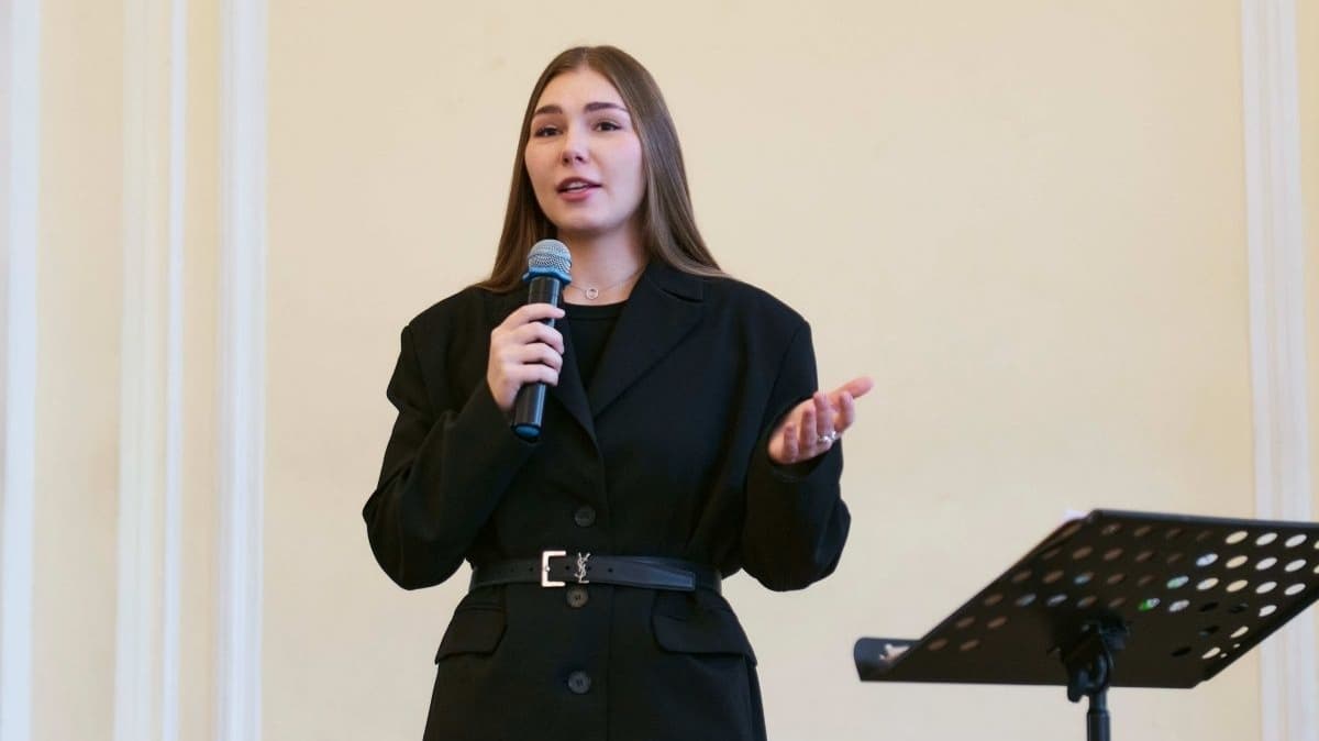 Военкор Наумова рассказала нижегородским студентам о работе в условиях СВО