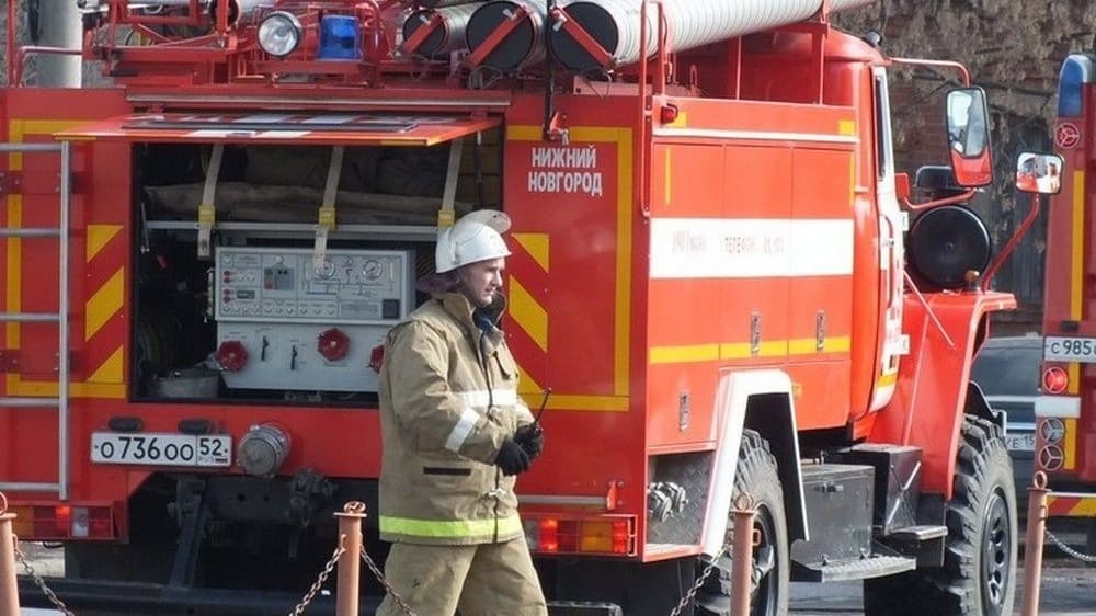 Легковушка сгорела на проспекте Циолковского в Дзержинске