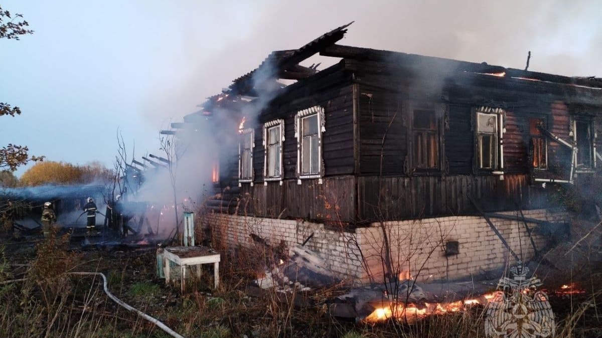 Мужчина погиб при пожаре в Нижегородской области