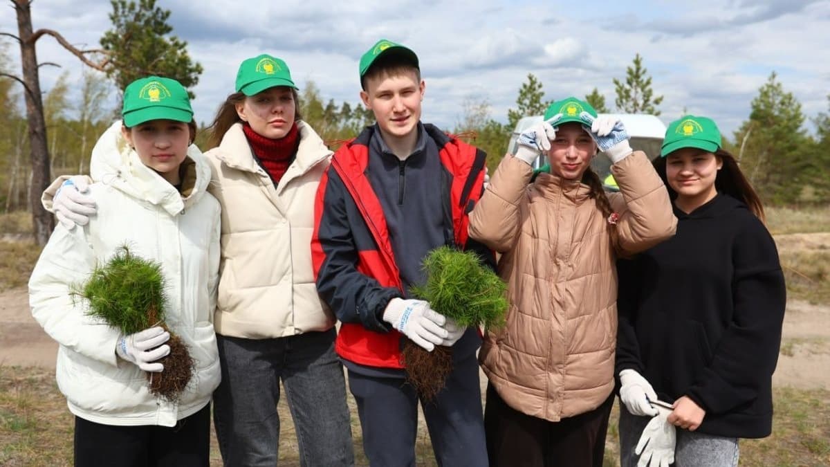 Более 5 тысяч деревьев высадили в Дзержинске в рамках акции «Сад памяти»