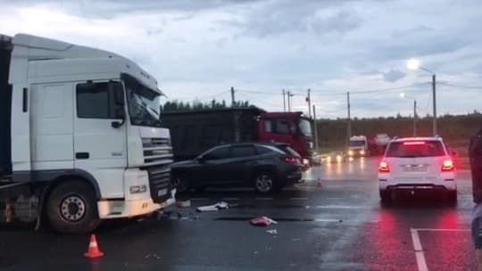 Мужчина пострадал при столкновении двух машин в Кстовском округе