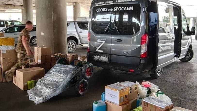 Глава Дзержинска в седьмой раз побывал в зоне СВО