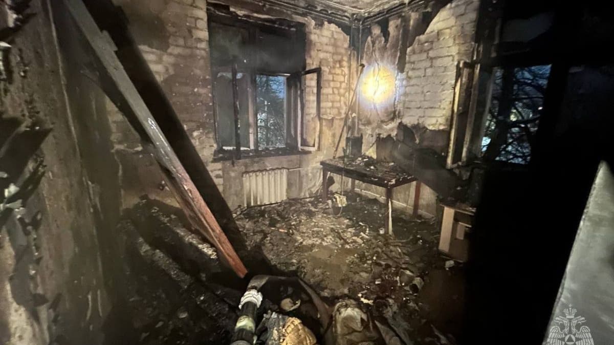 Труп женщины обнаружили после пожара в доме в Нижнем Новгороде