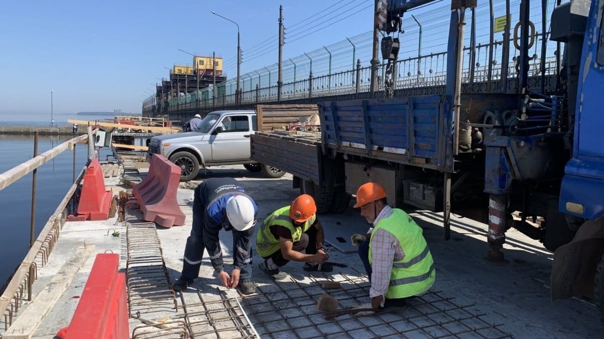 Новую полосу на мосту Нижегородской ГЭС планируется открыть к зиме
