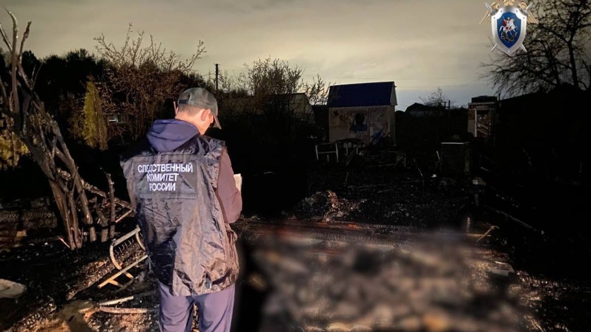 Тело мужчины обнаружили на месте пожара в СНТ на Бору