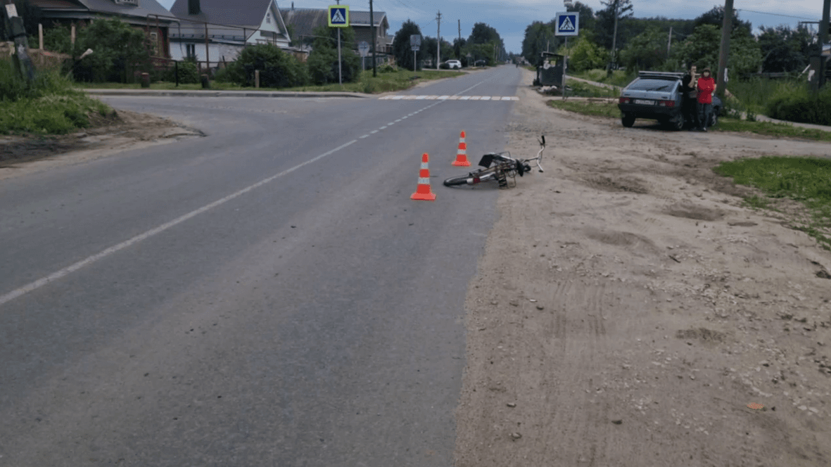 Водитель сбил велосипедиста в Нижегородской области и скрылся