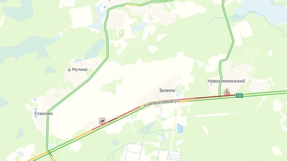 Трассу М-7 перекрыли в Нижегородской области из-за ДТП