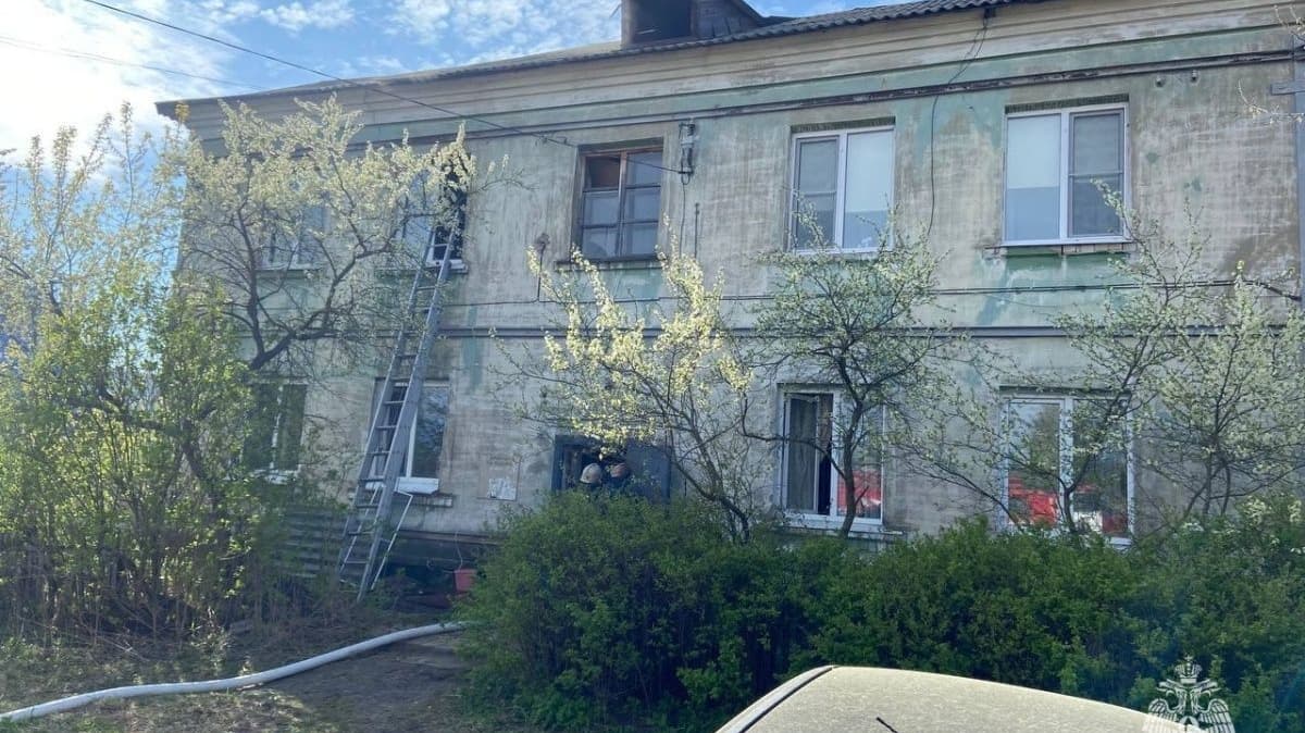 Опубликованы фото с места пожара с погибшими в Нижегородской области