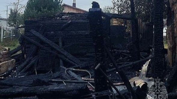 Тело женщины нашли на месте пожара в жилом доме в Лукоянове