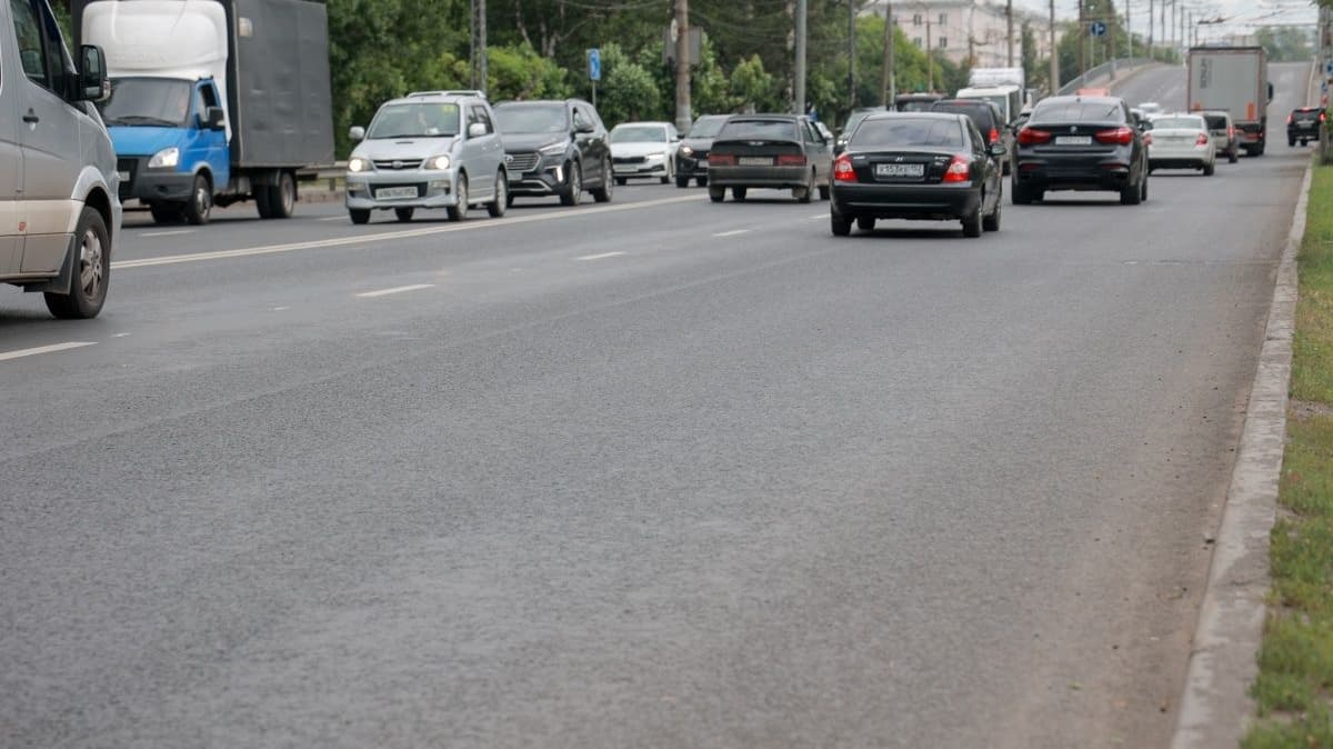 Участок Московского шоссе отремонтировали в Нижнем Новгороде