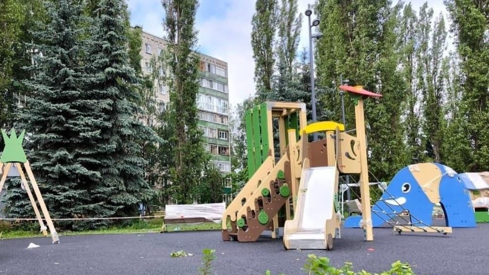 Благоустройство сквера Дружбы завершается в Нижнем Новгороде