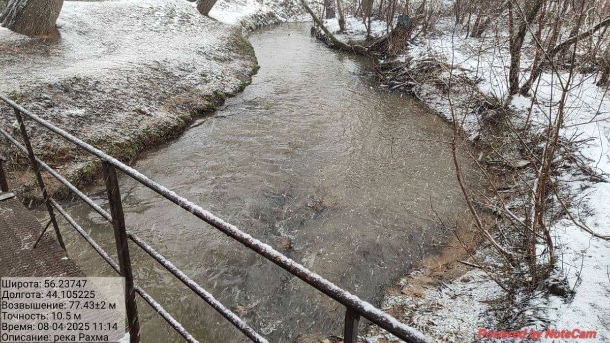 Специалисты нижегородского Минэкологии не нашли белой воды в Рахме
