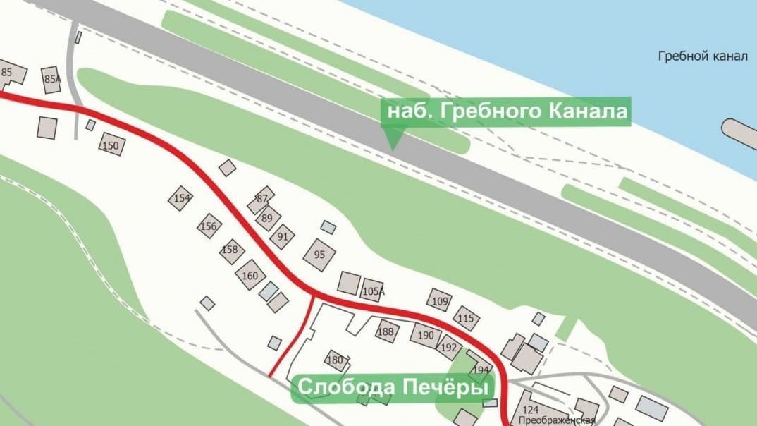 Улицу Слобода Печеры перекроют в Нижнем Новгороде с 7 июня