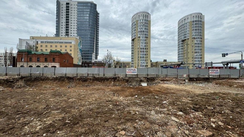На месте будущего квартала правительства на Сенной закончен снос домов